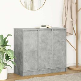 Sideboard Concrete Grey 85x34x76 cm Engineered Wood