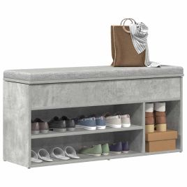 LIBERTY Medium Shoe Bench Concrete Grey