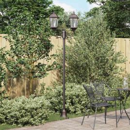 TAIMERE Garden Light Bronze 68x20x235 cm and Glass Aluminium