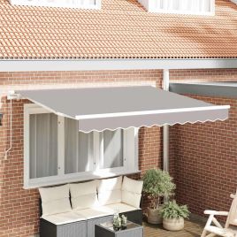 Awning Replacement Fabric for 3.5x2.5 m Frame Light Grey