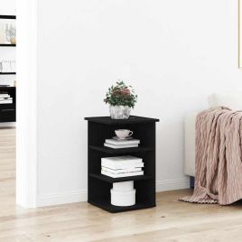 Side Cabinet Black Oak 35x35x55 cm Engineered wood