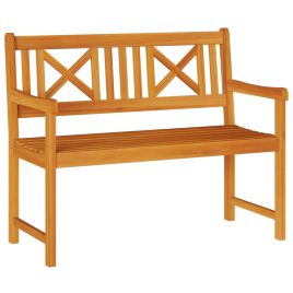 CLARIDG Garden Bench 110x56x90 cm Acacia Wooden - Brown