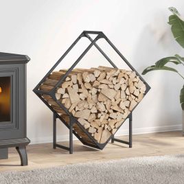 Firewood Rack Anthracite 80x25x80 cm Cold-rolled steel