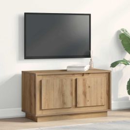 TV Cabinet Artisan Oak 80x35x45 cm Engineered Wood