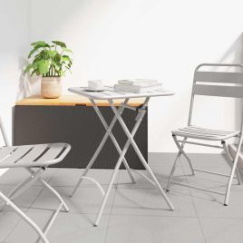 NALOFT Bistro Table 55x55x72.5 cm Powder-coated Steel - Beige