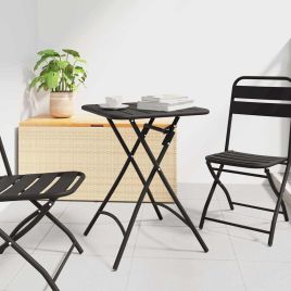 NALOFT Bistro Table Anthracite 55x55x72.5 cm Powder-coated Steel