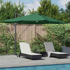 SERIDG Umbrella 351x250x253 cm Polyester and Aluminium - Green