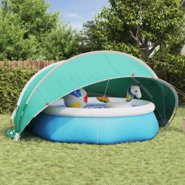 PEOVALE Pool Dome Folding Manual 472x460x229 cm - Blue