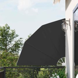 SELBRO Balcony Privacy Screen Anthracite 140x140 cm Polyester