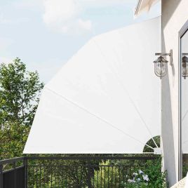 SELBRO Balcony Privacy Screen 210x210 cm Polyester - White