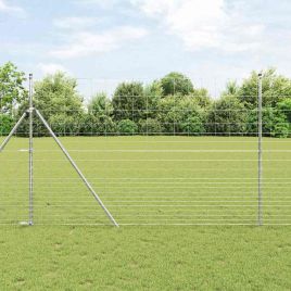 Field Fence 1.6x10 m Galvanised Steel