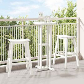 TITHAL Garden Bar Set 3 pcs HDPE - White