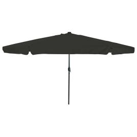 EVSCOVE Garden Parasol 395x395x245 cm Polyester - Black