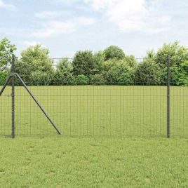 Euro Fence Grey 1,2x25 m Steel