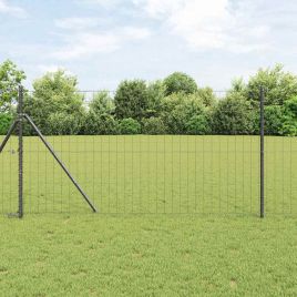 Euro Fence Grey 1x25 m Steel