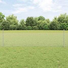 Garden Fence Set Set of 2 Galvanised steel Large Durable