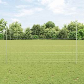 Fence Posts 22 pcs U-Channel 160 cm Galvanised Steel
