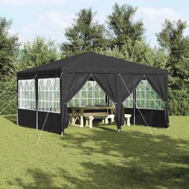 SEOWOD Party Tent Anthracite 400x400x266 cm Polyethylene