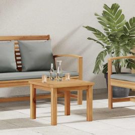 SEPARK Coffee Table 45x45x36 cm Solid Teak Wood - Brown
