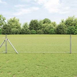 Hexagon Fence 0,4x10 m Galvanised Steel