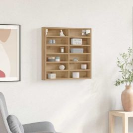Vitrine Cabinet Artisan Oak 60x8,5x58 cm Engineered Wood