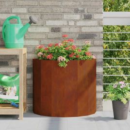 CLSRIDG Planter Rusty 60x30x50 cm Weathering Steel