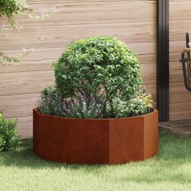 CLSRIDG Planter Rusty 90x90x35 cm Weathering Steel