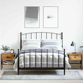 Bedside Tables 2 pcs Old Wood 40x42x45 cm Engineered Wood