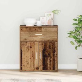 Sideboard with Drawer Old wood 60 x 31 x 70 cm Engineered wood