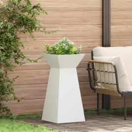DRDALE Pillar Planter 2 pcs 35x35x73 cm - White