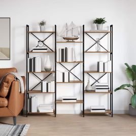 Bookshelf Old wood 156 x 25 x 167.5 cm Engineered wood