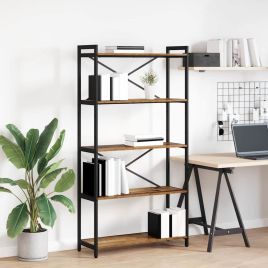 Bookcase Old wood 80 x 30 x 153 cm Engineered wood