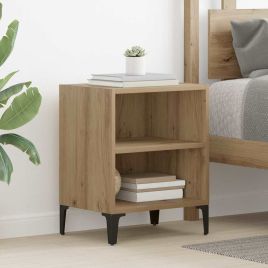 Bedside Cabinet Artisan Oak 40x30x50 cm Engineered Wood