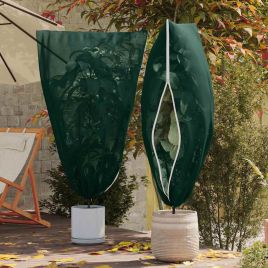 HADEN Frost Protection Plant Fleece Covers 5 pcs 1.55x1 m - Green