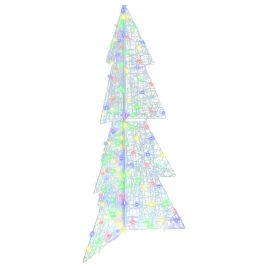 FROVIA Christmas Tree with 160 LEDs Multicolour 150 cm Acrylic