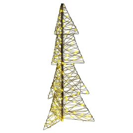 FROVIA Christmas Tree with 160 LEDs Warm White 150 cm Rattan