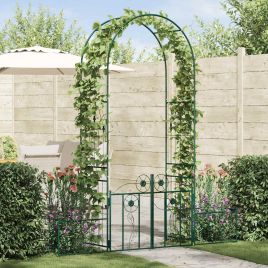 ENIMERE Garden Arch with Lock 203x50x218 cm - Green