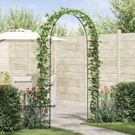 ENIMERE Garden Arch Floral 115x37x231 cm - Green