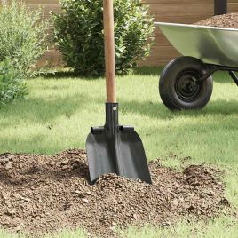 NOLMERE Shovel Head 4 pcs 33x21 cm Powder-Coated Steel - Silver