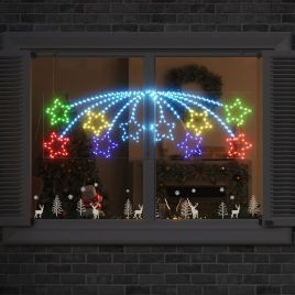 FLYNOR Christmas Star with 432 LEDs Multicolour 180 x 57 cm PVC