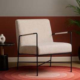 ALDERWOOD Armchair White