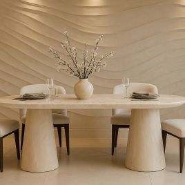 BELLHAVEN Oval Dining Table - Oak