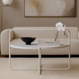 BRACKENFIELD Coffee Table White