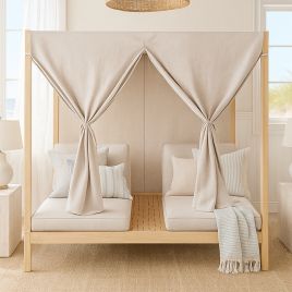 BROOKMINSTER Double Daybed - Light Oak