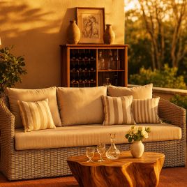 EVERSHAM Fabric 3 Seater Sofa - Grey