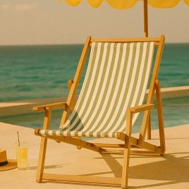 FOXGLOVE III Sun Lounger - Light Oak