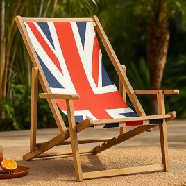 SOMERDALE Sun Lounger - Light Oak