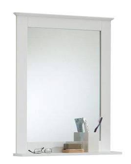 Stockholm Bathroom Wall Mirror - White