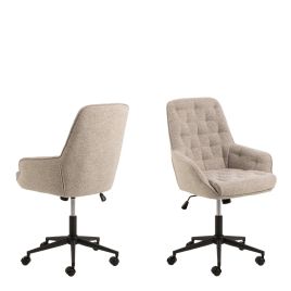ERYVO Gas Lift Desk Chair in Monza Beige