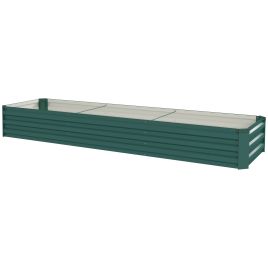 SUNVISTA 60 x 240cm Galvanised Steel Planter